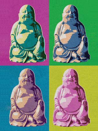 - Mini Poster M52 Buddha Pop Art 40cm x 50cm MPP50413
